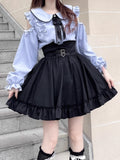 Little Man Jk Ponp-Uppable Dress Set Girl Lori Wind Wears Sweet Cute Lolita Cake Dress