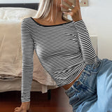 Diju Y2K Hottie T-Shirt T-Shirt Women's 2025 Autumn And Winter