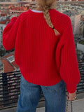 Dili Casual Simple Long-Sleeved Button Shirt Sweater Women's 2025 Autumn And Winter