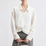 Shirt Tie Design French Retro Thousand Bird Lattice Loose Casual Fashion Plaid Shirt Woman