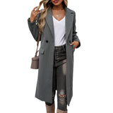 Dili 2025 Autumn And Winter New Temperament Commuter Collar Cardigan Coat Women's Clothing