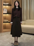 French Retro Knitted Cardigan Women's New Slimmed-Up Shirt Long-Sleeved Tops In The Fall Of 2025